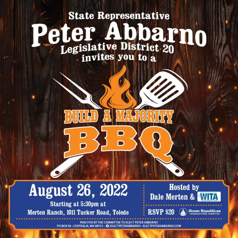 Build a Majority BBQ for State Representative Peter Abbarno